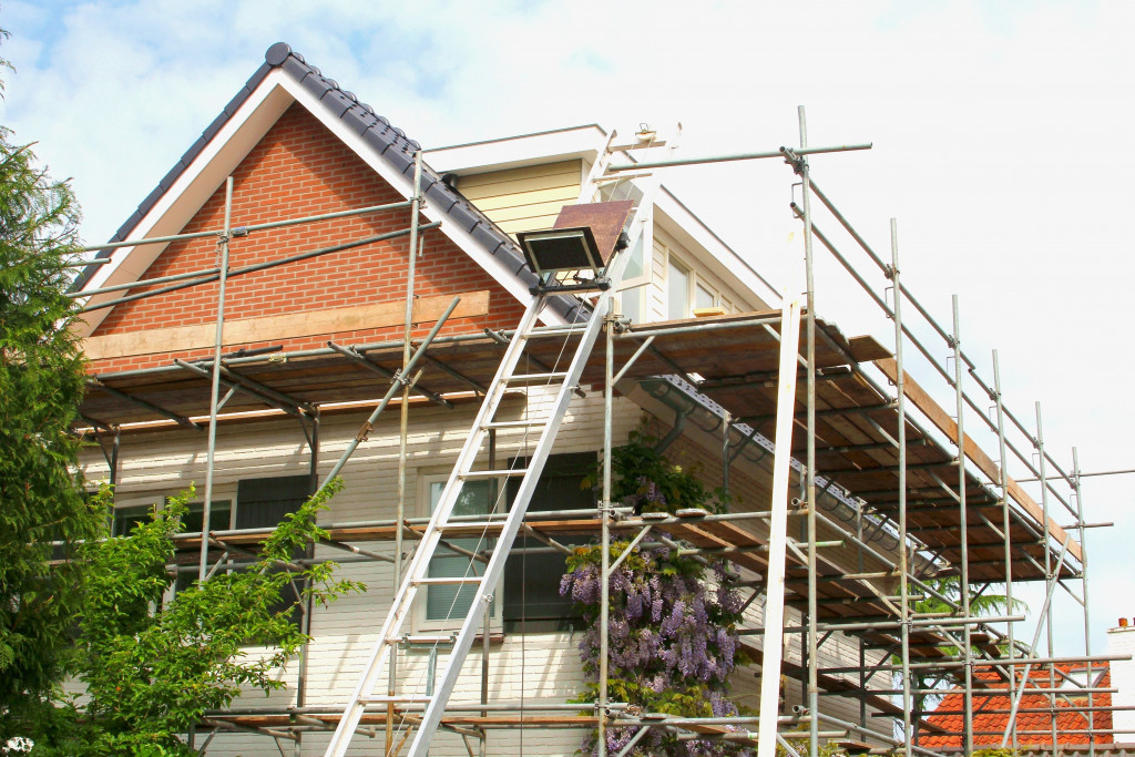 house on renovation