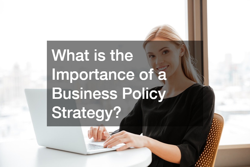 What is the Importance of a Business Policy Strategy?