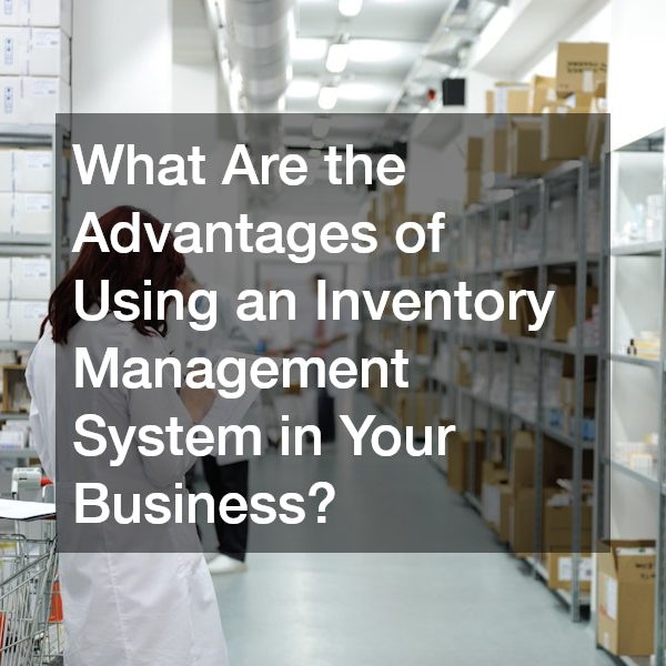 What Are the Advantages of Using an Inventory Management System in Your Business?