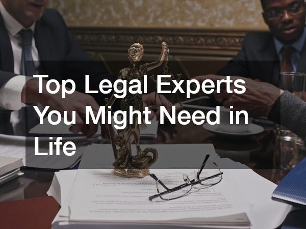 Top Legal Experts You Might Need in Life